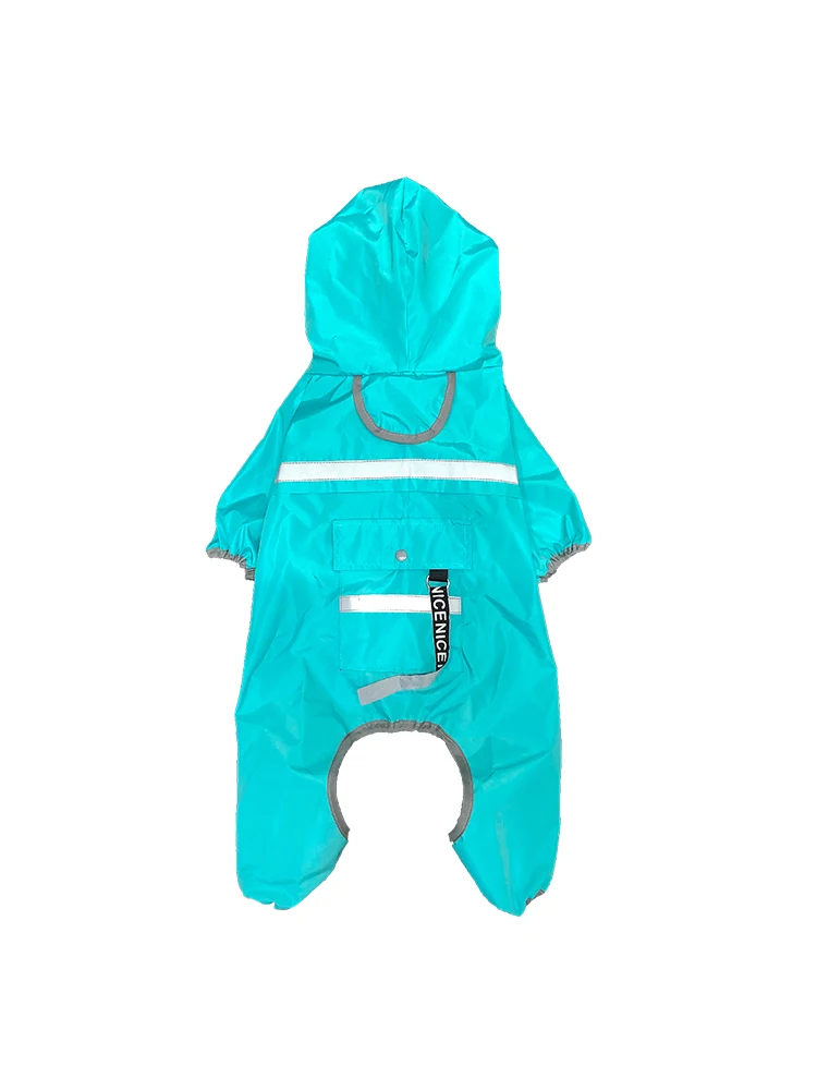 

Dog Raincoat Summer Outdoor Puppy Pet Raincoat PU Reflective Raincoat Waterproof Rain Jacket Teddy Bear Clothes rain coat
