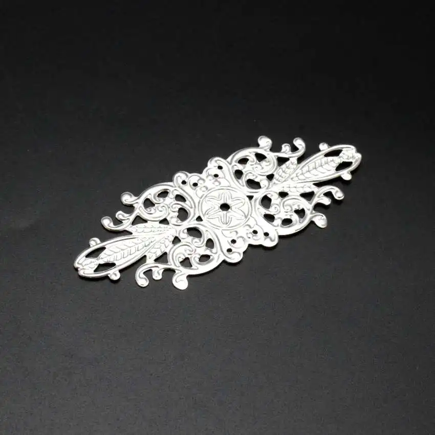 Бесплатная доставка 10 шт. филигранные цветочные обертки коннекторы подарочное