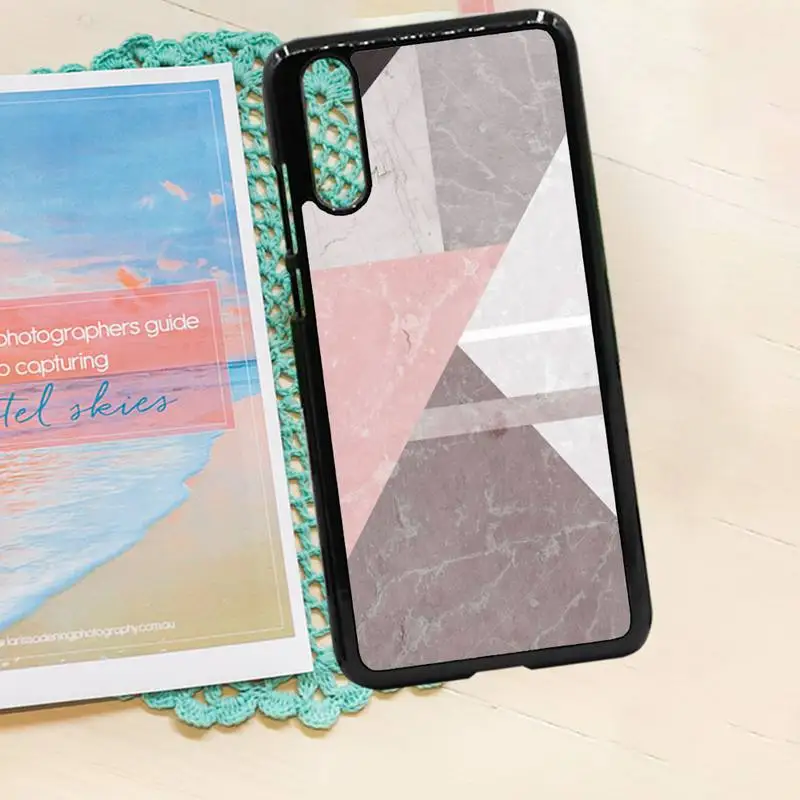 

marble geometry pattern Phone Case PC for iPhone 11 12 pro XS MAX 8 7 6 6S Plus X 5S SE 2020 XR