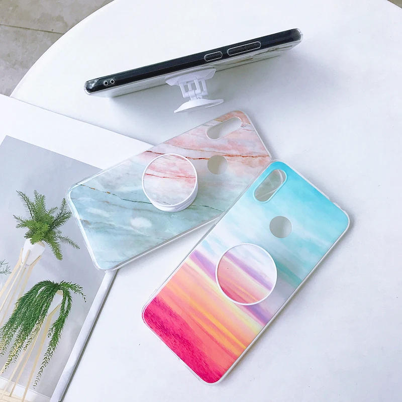 Чехол для Xiaomi Redmi Note 7 мягкий чехол 5 6 K20 Pro Xiomi Mi 9 9T 8 Lite чехлы мраморный