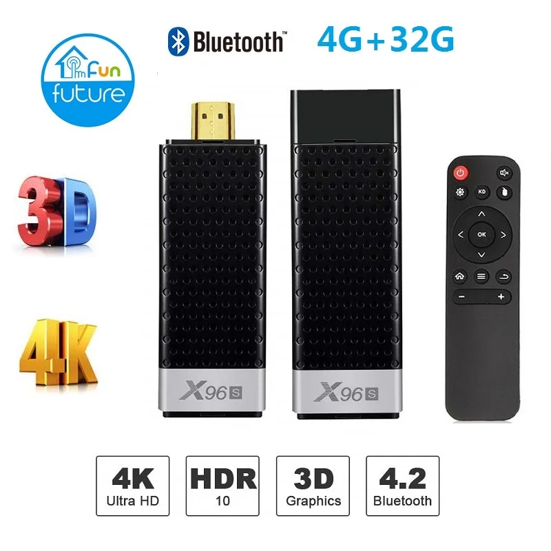 Новый X96 S android 8 1 tv stick amlogic s905Y2 H.265 2 4/5G wifi BT4.2 ядро 64 бит cortex a53 PK mi ni box|ТВ-приставки и