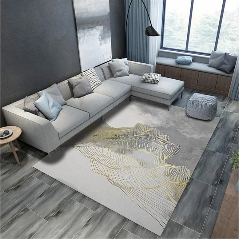 Ковер для гостиной с абстрактным изображением воздушного поцелуя нескользящий