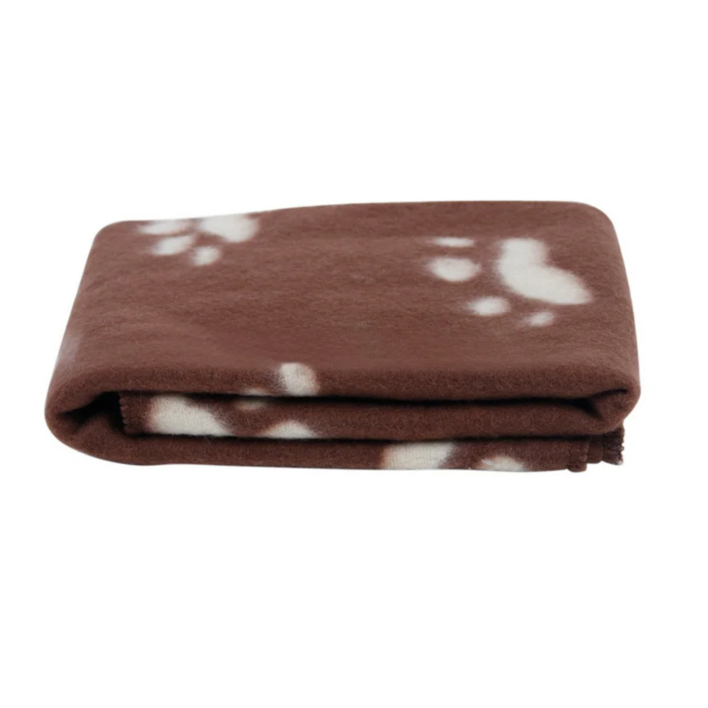 

Dogs Cat Bath Towels Pet Towel Blanket Soft Warm Blanket Double-sided Available Printed Pet Blankets Supplies 5 Colors