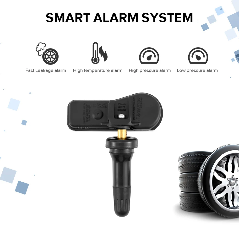 Автомобильный датчик давления в шинах 4 шт. система мониторинга 52933C1100 для Hyundai Sonata