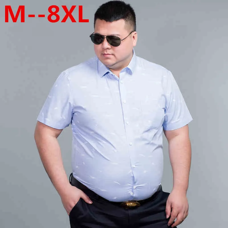 

Plus size 10XL 8XL 6XL 5XL 9XL Mens Hawaiian Shirt Male Casual camisa masculina Printed Beach Shirts Short Sleeve brand clothing