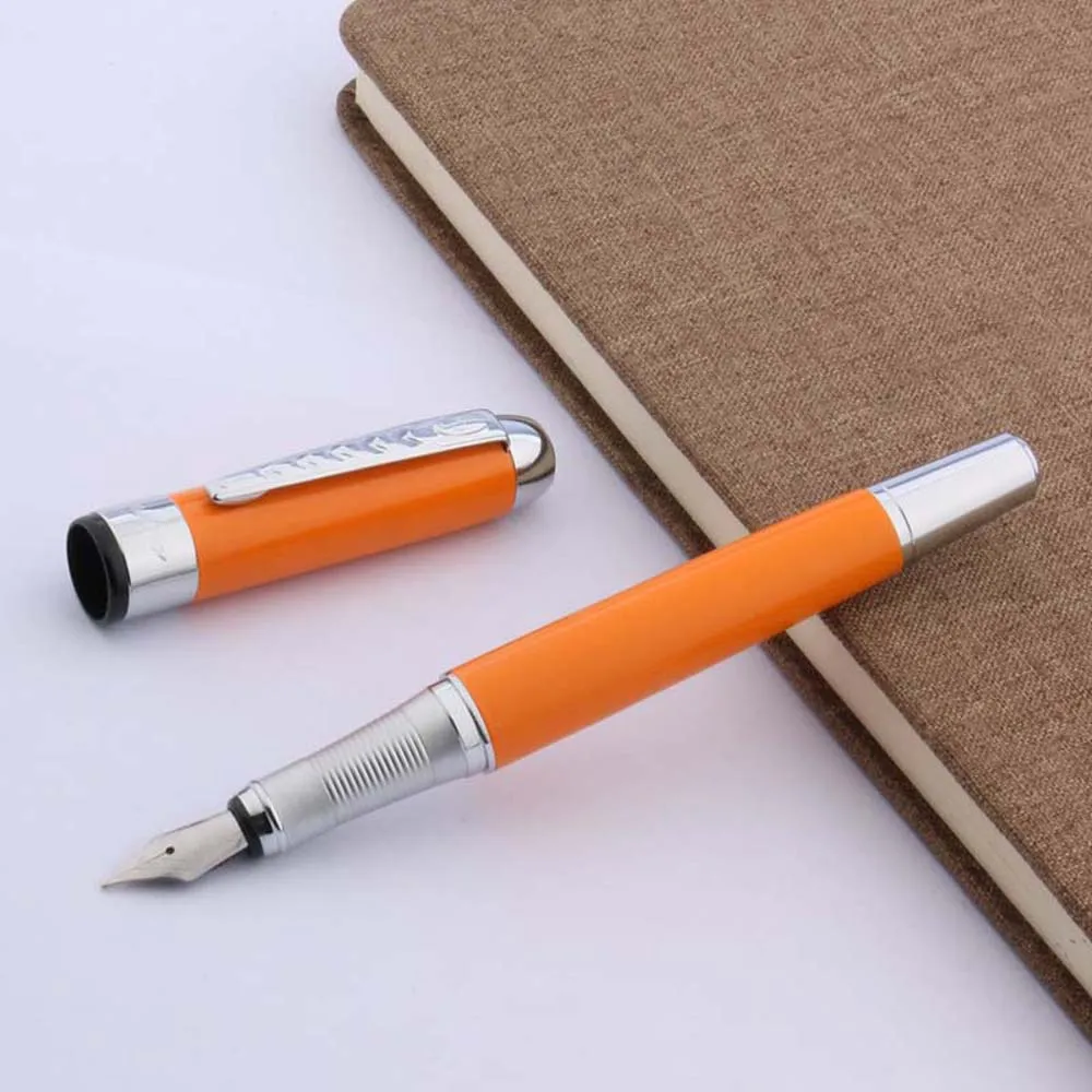 Высококачественная перьевая ручка Jinhao 250 оранжевый подарок канцелярские