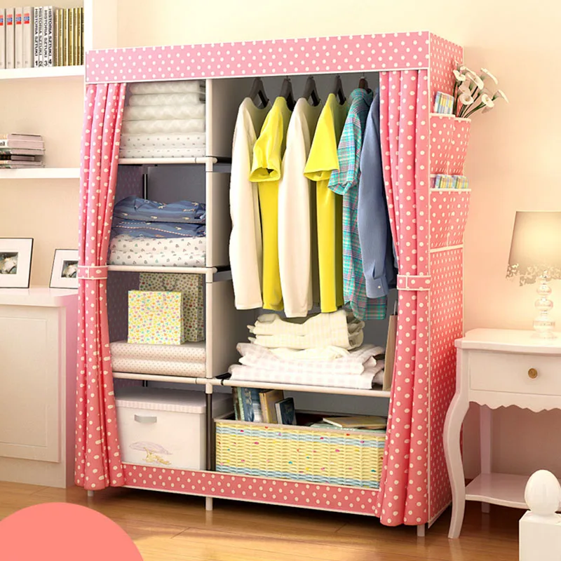 Шкаф &quotсделай сам&quot шкаф из нетканого полотна складной портативный для