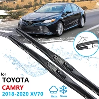 car wiper blade for toyota camry 70 xv70 2018 2019 2020 front windscreen windshield wipers car accessories xv 70