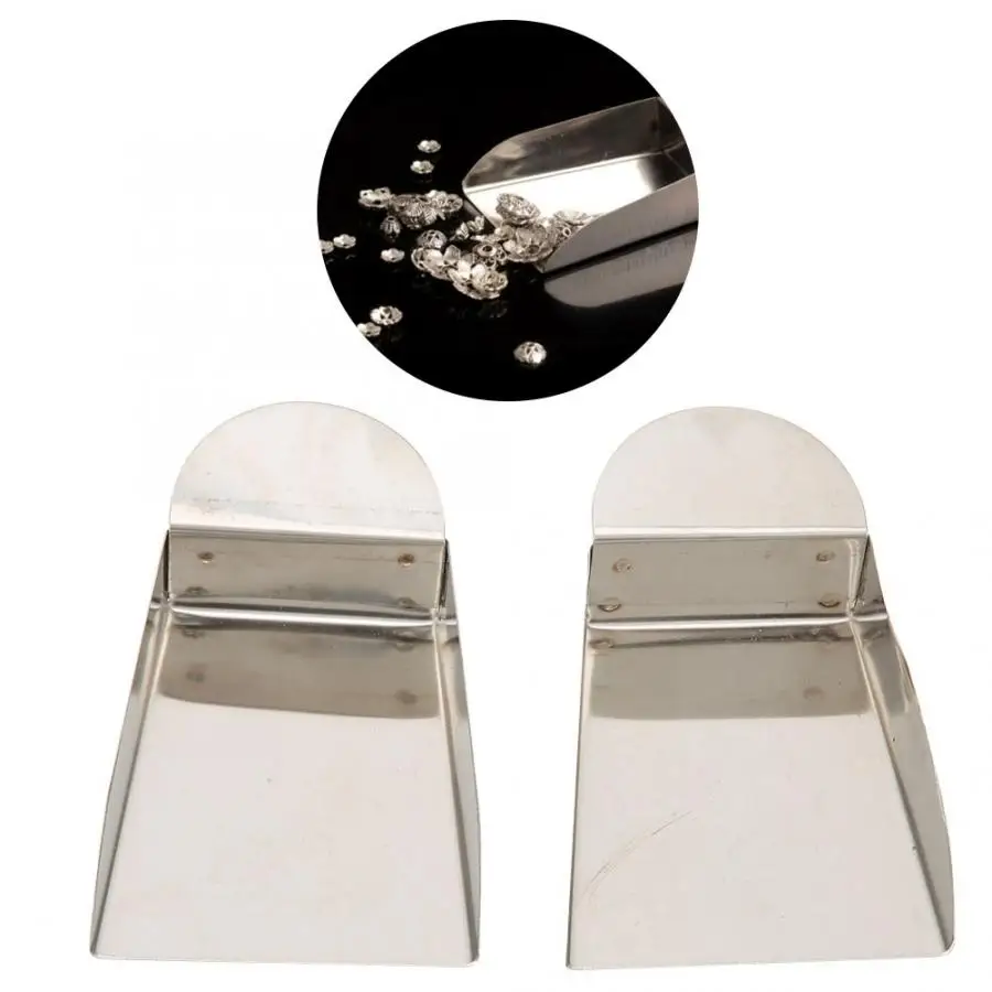 2 шт. лопатки для ювелирных изделий из нержавеющей стали|Ювелирная фурнитура и