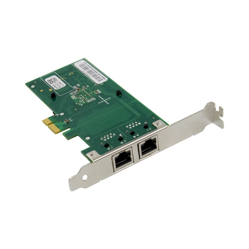 2  RJ45 PCIe X1   Ethernet  Intel I350AM2 1000 /     Pci-e 1X
