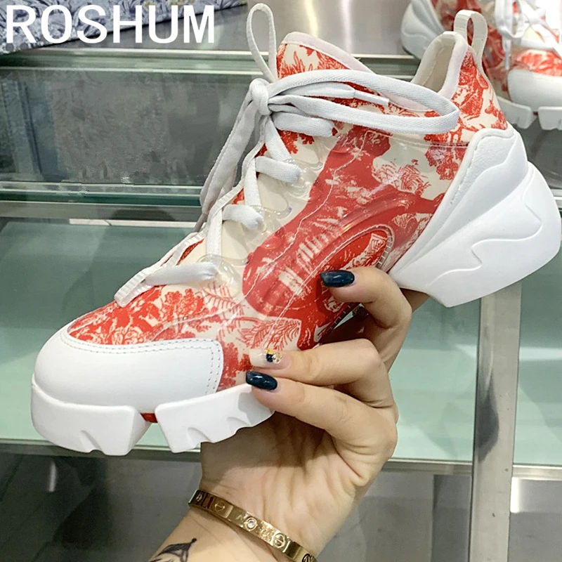 

Designer platform sneakers Letter pattern Tennis shoes Running cloth shoes Multiple correct colors Women shoes