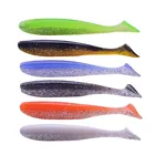 10 шт.лот новые воблеры Shiner 5,5 см 7 см для горячей рыбалки на карпа мягкие приманки силиконовые искусственные двухцветные приманки