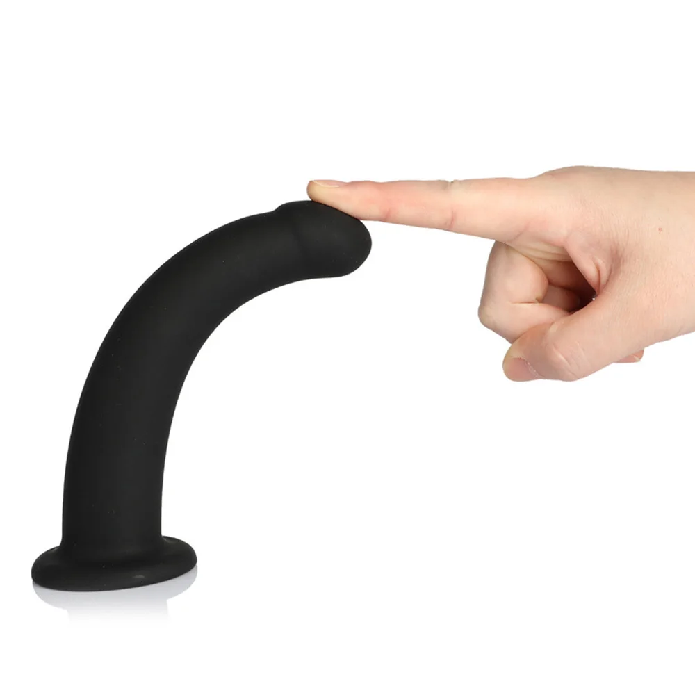 2019 Новая Гладкая поверхность Силиконовый анальный вибратор штекер