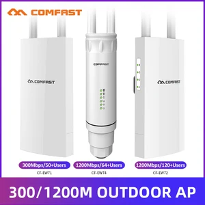 outdoor wireless wifi extender 300mbps 1200mbps 2 4g5ghz wide area waterproof wi fi amplifier wifi router antenna free global shipping