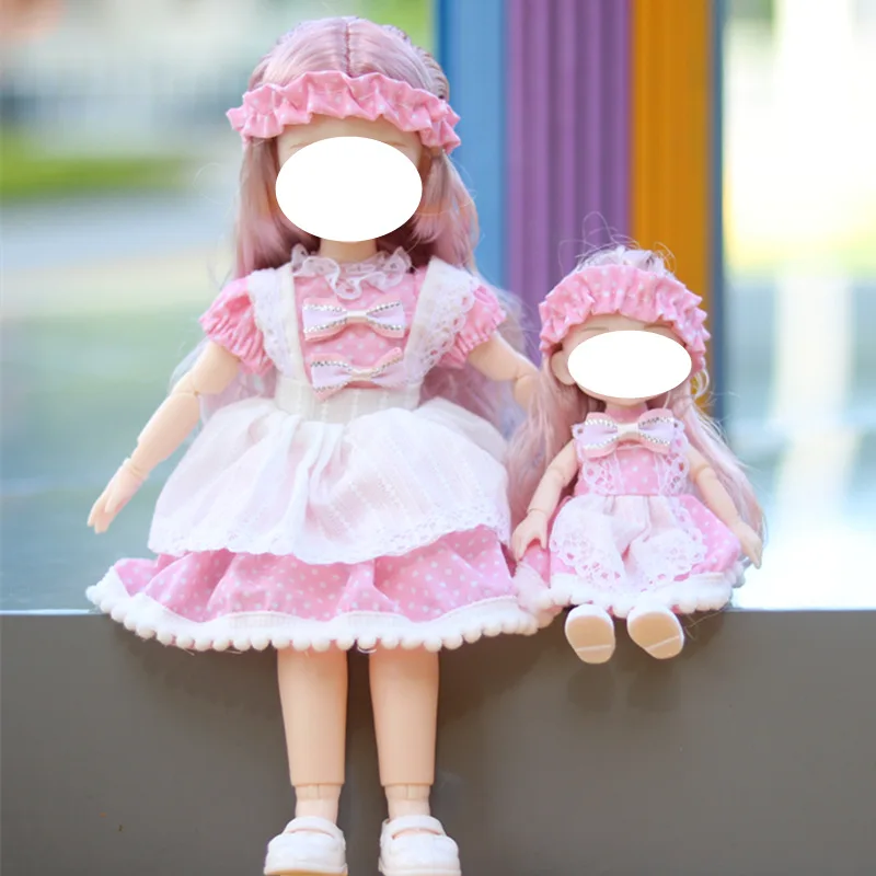 16/30 см BJD Кукла Одежда Аксессуары 6 очков 8 точек кукла родитель ребенок одежда