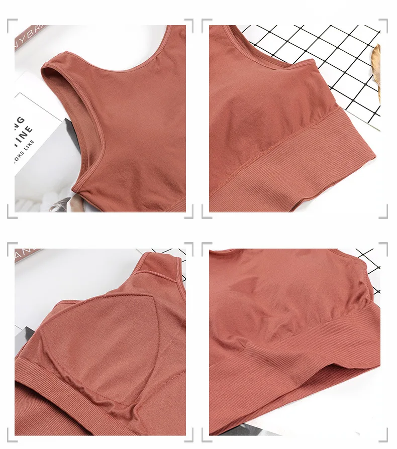 Топ женский бесшовный без косточек для тренажерного зала | Женская одежда
