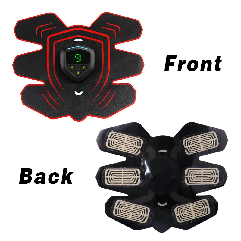 EMS стимулятор мышц живота тренажер ABS оборудование для фитнеса тренировки