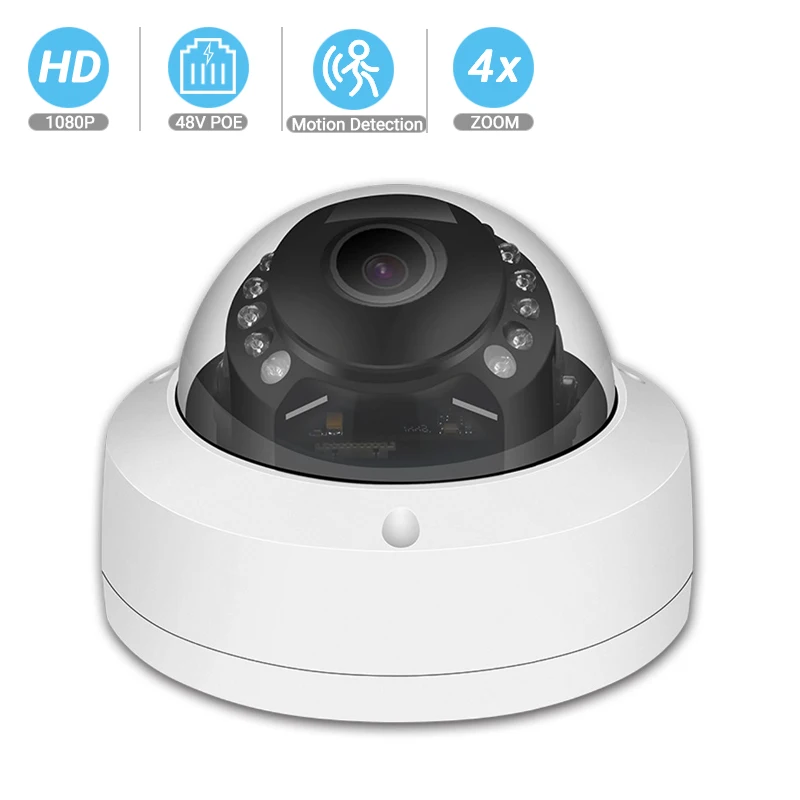 Besder 5MP Проводная ip-камера Ultra HD H.265 купольная камера для домашней безопасности CCTV камера наблюдения обнаружения движения Антивандальная ONVIF 2,0