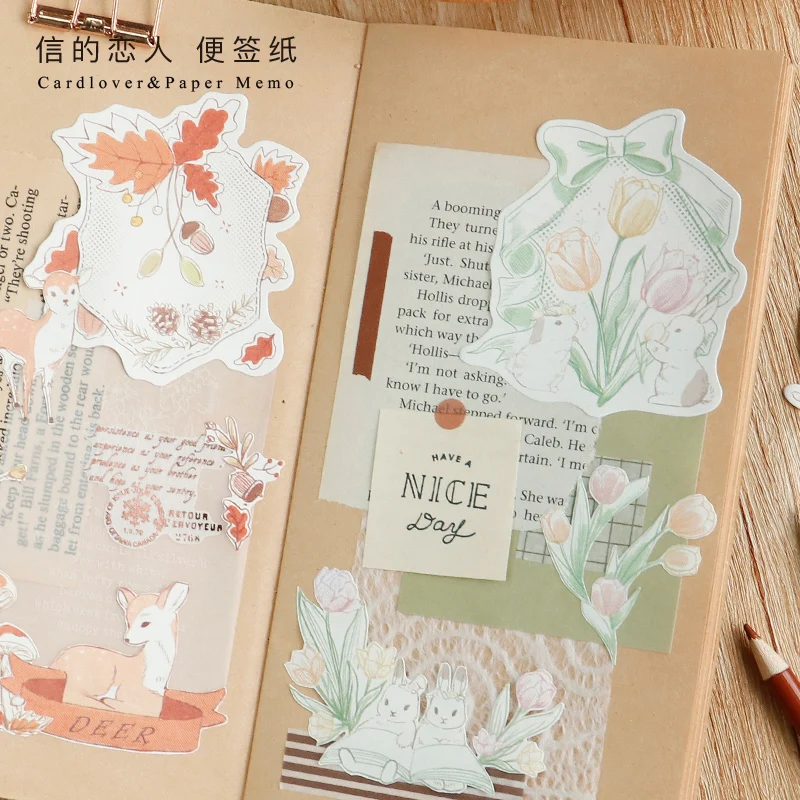 60 шт \ Сделай Сам креативные милые Ретро персональные забавы могут порвать