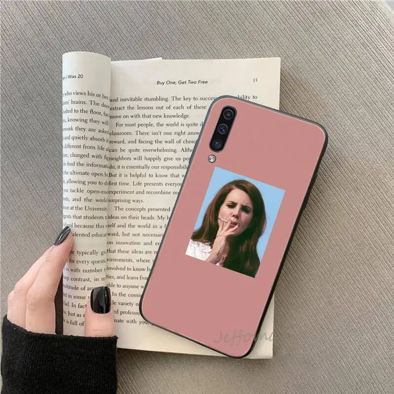 

Lana Del Rey sexy Phone Case For Samsung galaxy S note 7 8 9 10 20 fe edge A 6 10 20 30 50 51 70 lite plus Soft Silicone Funda