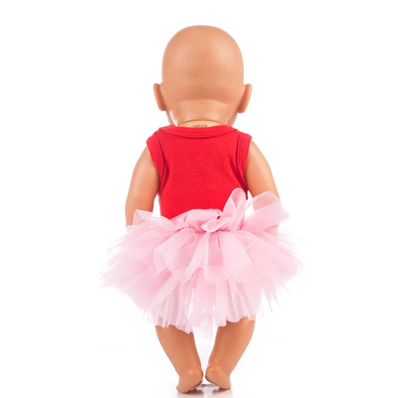 Подходит для новорожденных 17 дюймов 43 см кукла аксессуары одежды Рождественский