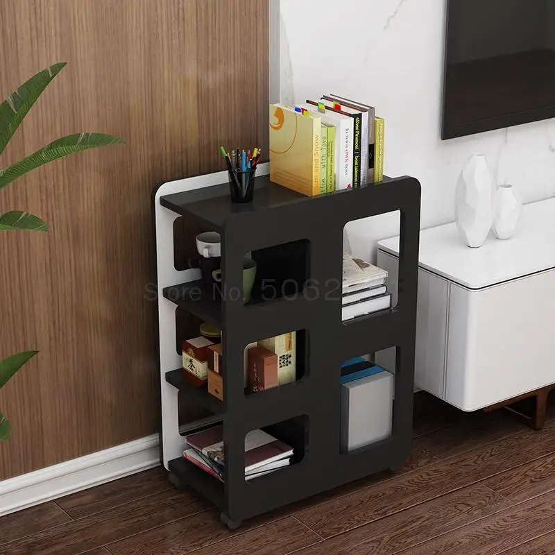 Круглый журнальный столик простой однотонный деревянный диван для маленькой