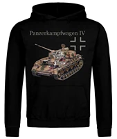 pzkpfw 3 tank panzer armure ww2 army war wehrmacht men hoodie sweatshirt