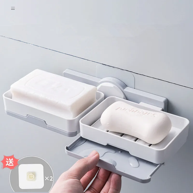 Держатель для губки и мыла настенный органайзер ванной комнаты ящик хранения |