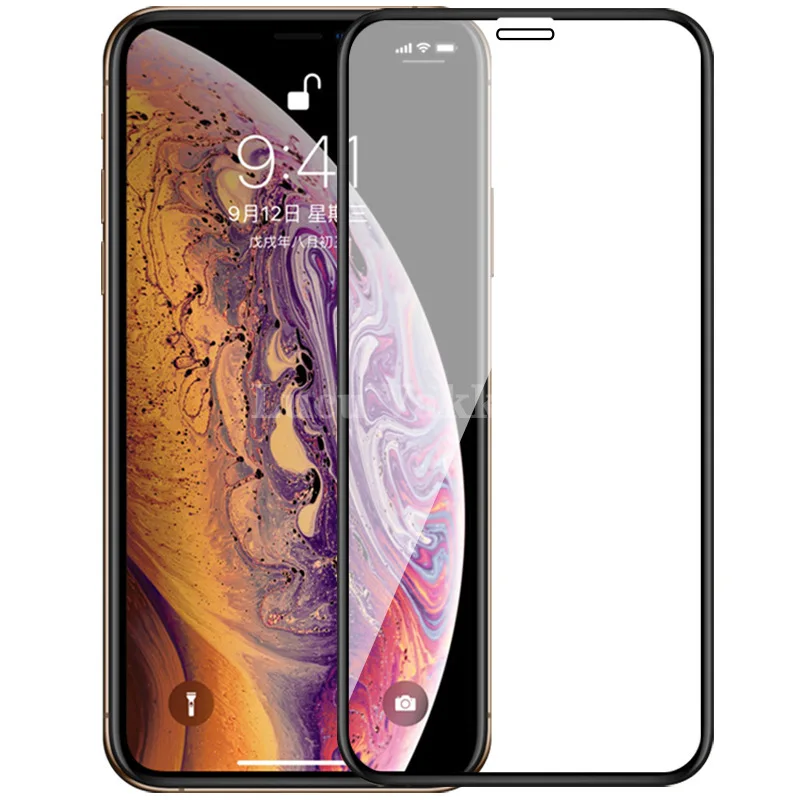 Protective Glass For iPhone X XR XS MAX tempered glas screen protecter for apple aphone 10 sx rx xmax xmas glass safety film 9h