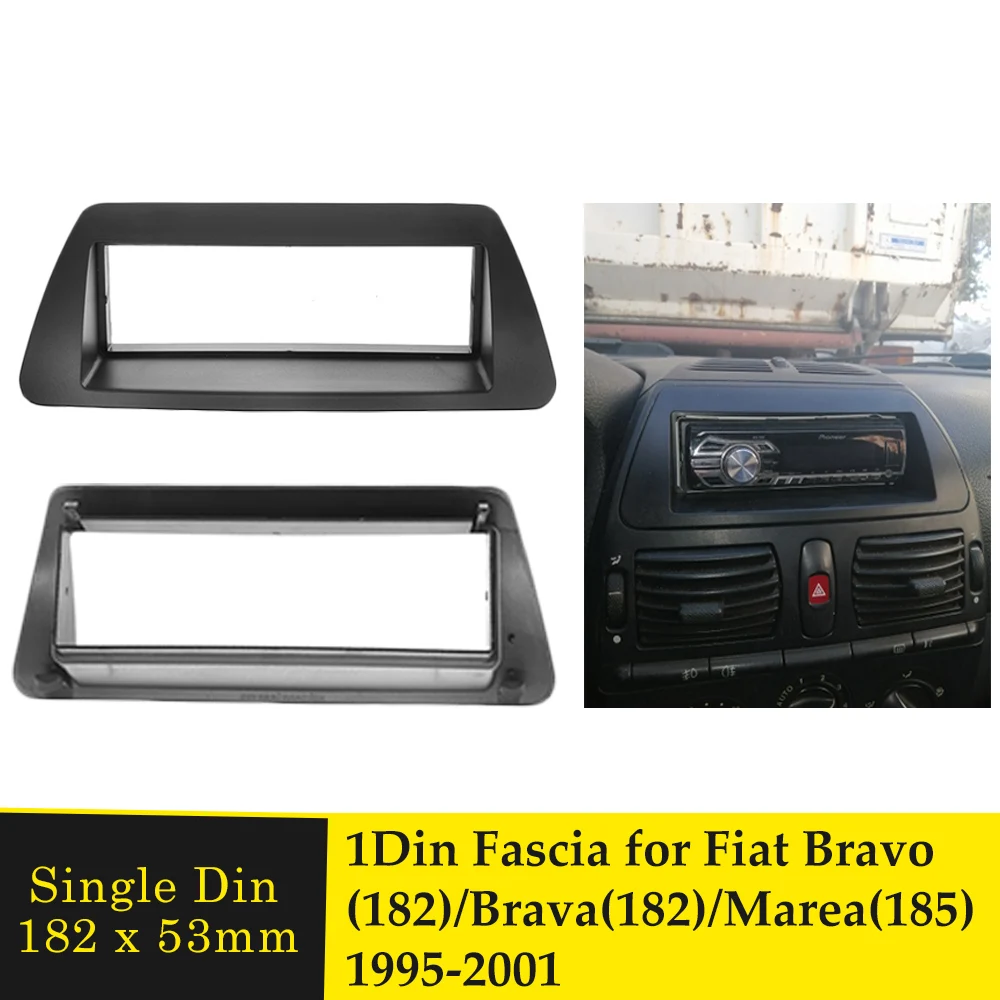 Автомобильный радиоприемник один Din для Fiat Bravo 182 Brava Marea 185 1995 2001- комплект