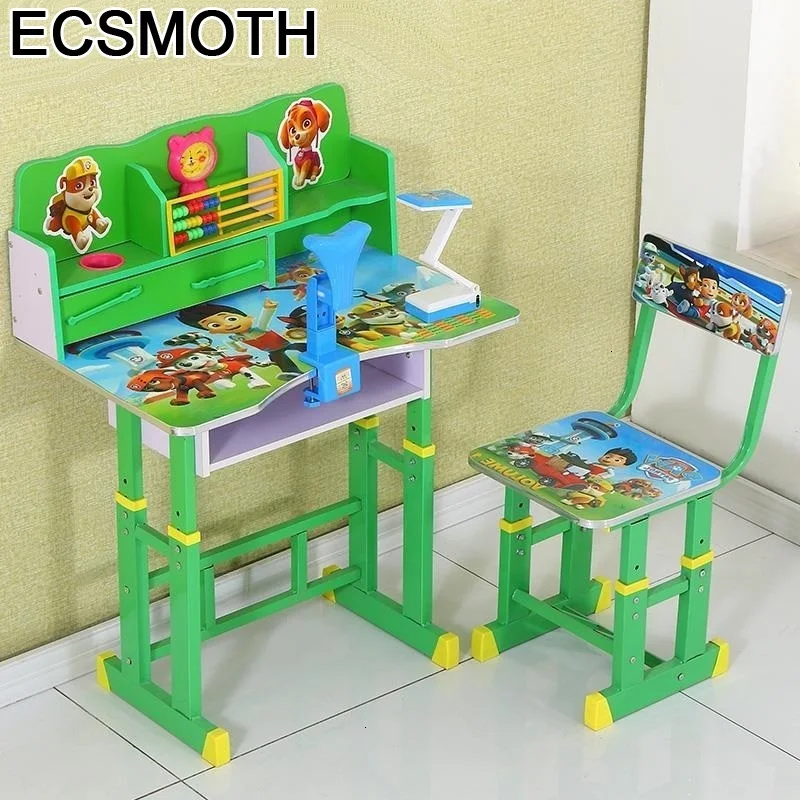 Pour Infantiles Tavolino Bambini Baby Y Silla Play Mesinha Регулируемый Mesa Infantil Kinder Bureau Enfant учебный стол для