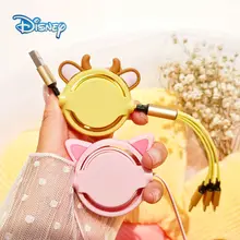 Disney 3in1 Data USB Cable Fast Charger Charging Cable For iPhone Android Huawei Xiaomi Universal Cartoon Cute Phone Data Lines
