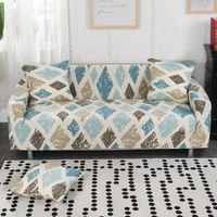 floral printing stretch elastic sofa cover sofa towel slip resistant sofa covers for living room fully wrapped anti dust