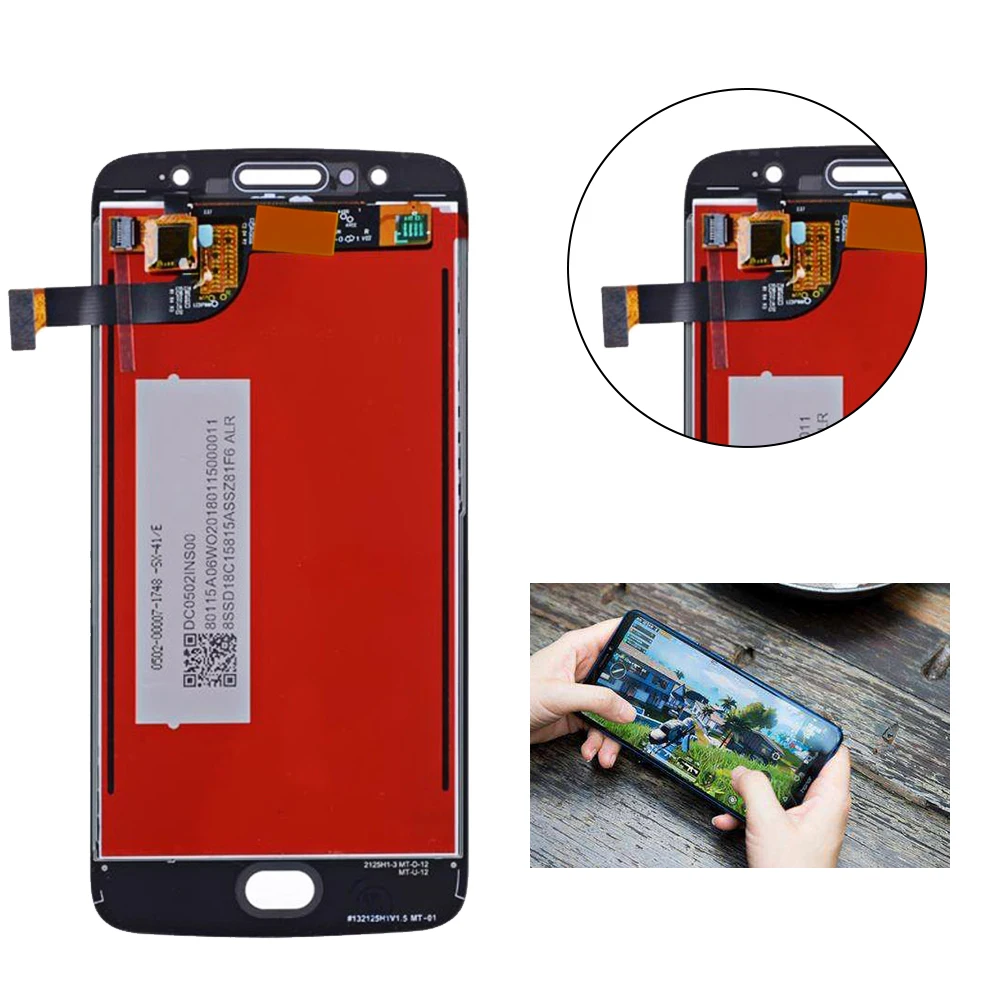 ЖК дисплей для Motorola Moto G5S XT1793 XT1794 XT1792 сенсорный экран с цифровым преобразователем