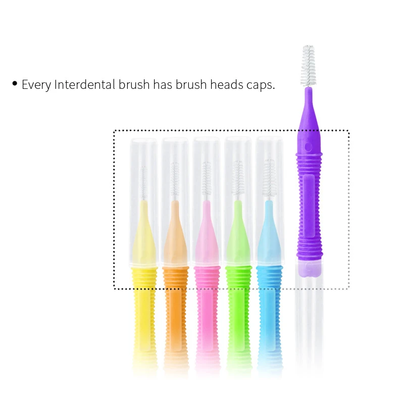 10 шт./Pac l образные протезированные межзубные очистители Ортодонтические зубы