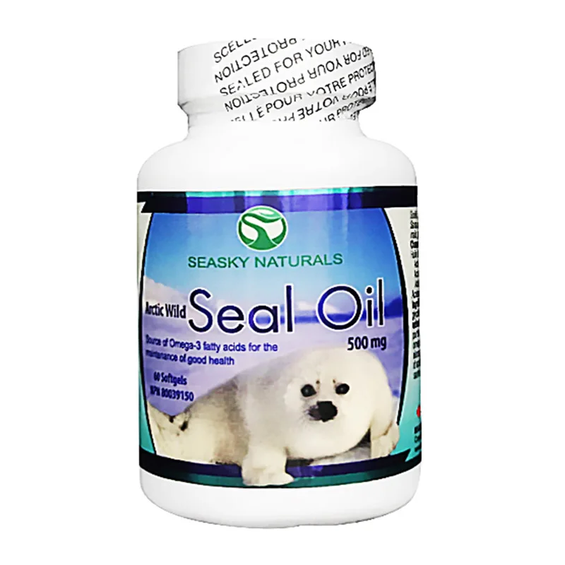 SN imported seal oil omega-3 soft capsules 60 capsules/bottle, free shipping