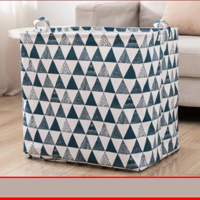 

Household Clothes Basket Large Cloth Storage Box Storage Moving Bag Clothing Sorting Bag Foldable Box HouseholdFoodTruck