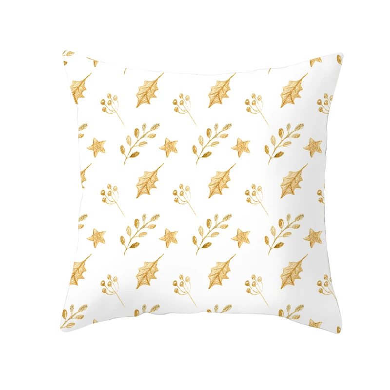 Рождественские наволочки Fuwatacchi красная птица красочная елка наволочка для