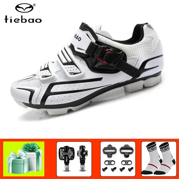 pedals for 1268 W Tiebao, обувь для горного велосипеда,, sapatilha ciclismo, mtb, велосипедные кроссовки, мужские, женские, дышащие, суперзвезда, для езды на велосипеде, MTB обувь - Цвет: pedals for 1268 W