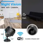 Мини IP Wi-Fi камера 1080P HD Беспроводная видеокамера для умного дома видеорегистратор с ночным визором камера наблюдения Wi-Fi камера Прямая поставка