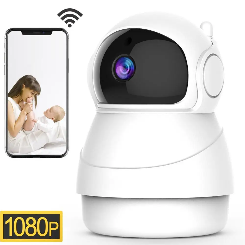 IP-камера наружного наблюдения 1080P Full HD беспроводная с микрофоном | Безопасность и
