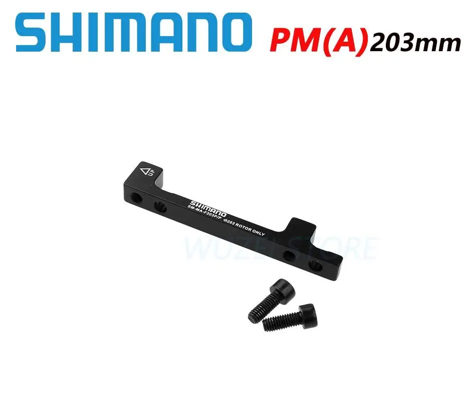 SHIMANO SM-MA-F180P/P2 F203P/P дисковый тормозной адаптер PM A опорный дисковый тормозной кронштейн для 180/203 мм ротора RT86 RT81 RT56