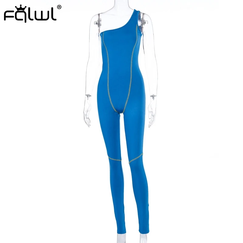 Женский комбинезон с открытой спиной FQLWL повседневный белый черный летний без