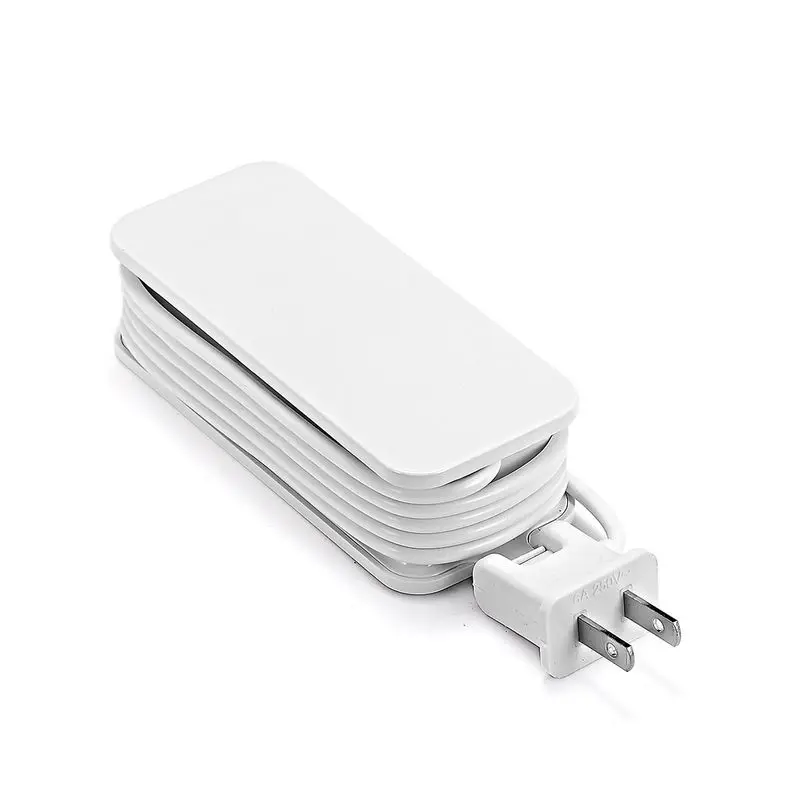 США блок питания с 4 USB портативным удлинительным гнездом синий белый цвета тип