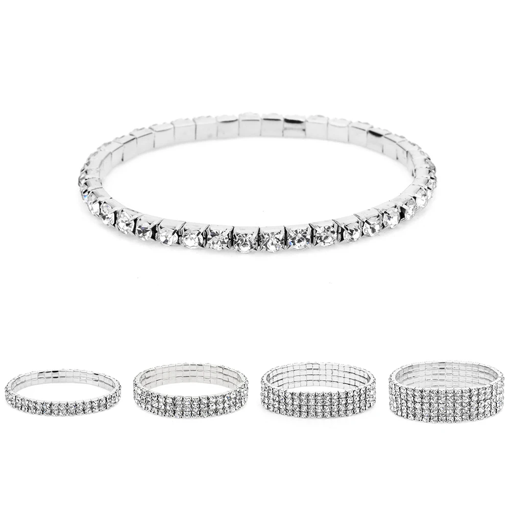 Эластичный браслет на ногу цепочка лодыжку бриллиантовый нож ювелирные изделия