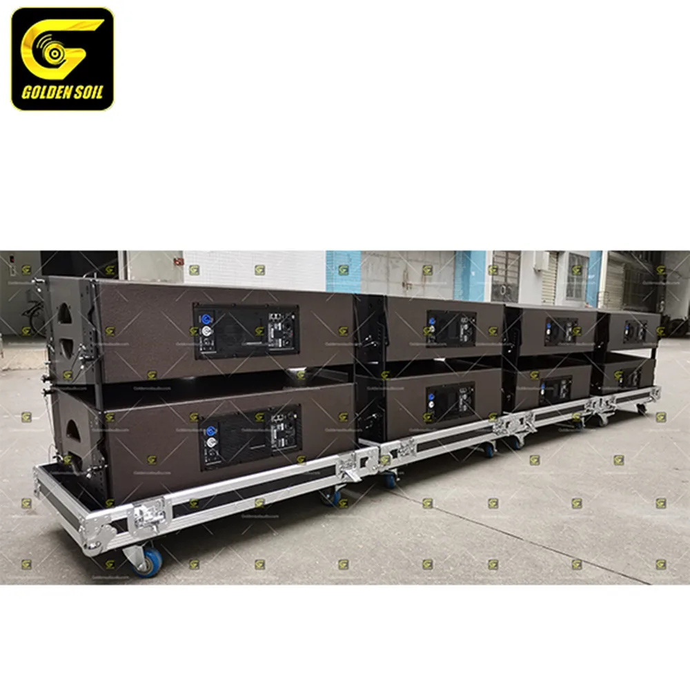 Двойная 10-дюймовая линейная акустическая система KR210 профессиональная DJ микшер