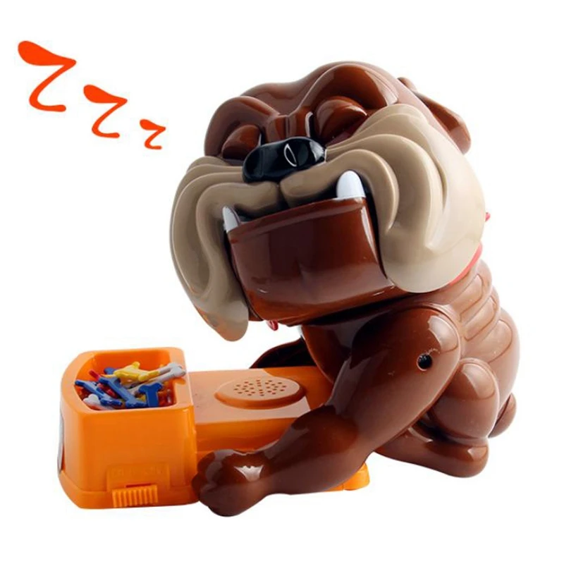 Собака укуса палец игрушка Bad Dog кости действие игра не просыпается собака