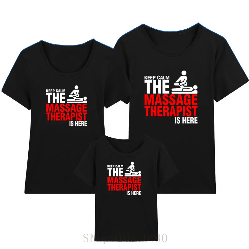 Keep Calm The Massage theraper Is Here/детская одежда платье для мальчиков и девочек одинаковые