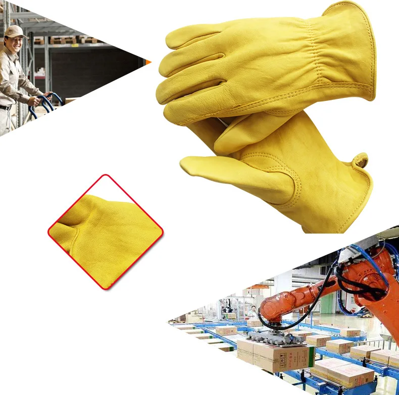 Садовые перчатки из овчины электрическая сварка для защиты управляемых и