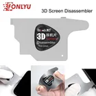 QIANLI, 3D разделитель экрана, разделитель ЖК-экрана для IPHONE, HUAWEI, металлическая открывающаяся карта Android